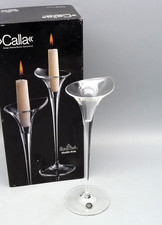 Rosenthal studio linie Kerzenhalter "Calla" Glas Design Michael Böhm- H= 26 cm