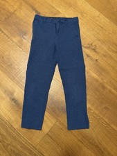 Blaue Leinen Hose Größe 152