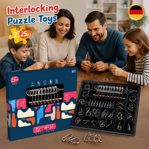 Rätsel puzzle set - rätsel-puzzle-set, 25-tlg