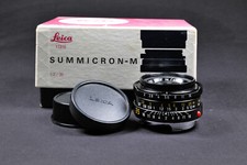LEICA Summicron-M 2/35mm "King of Bokeh" 6-bit  m. OVP - ROTER PUNKT KAMERA An+V