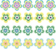 DA 264 - Blume Blumen Retro