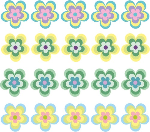 264 blume blumen retro - -,