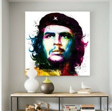 XL LEINWAND BILD 100x100x5 Che