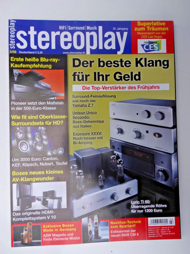 Stereoplay asw - stereoplay, 3/09,asw
