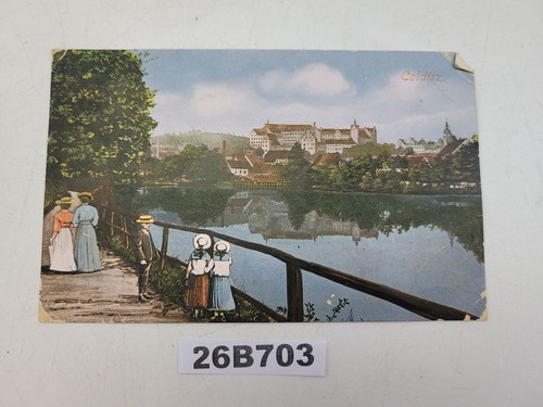 Postkarte colditz gruss 4 - postkarte,