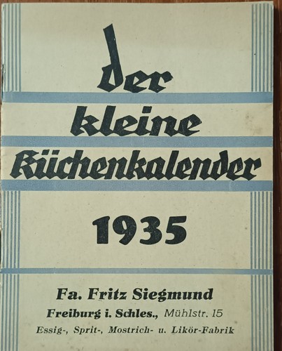 Der kleine küchenkalender - *der, küchenkalender*