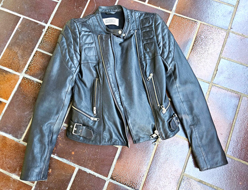 Closed damen lederjacke - damen,
