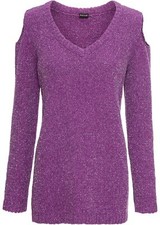 Chenille pullover lurex gr - m,