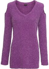 Chenille-Pullover m Lurex Gr