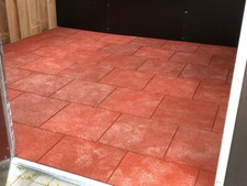 Stallmatten Fallschutzmatten Pferdematten rutschsicher stabil 50x50x4,5 cm TOP