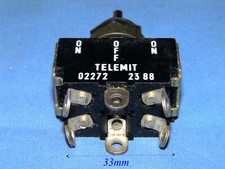 TELEMIT Bundeswehr Schalter 02272 2588 Ein-Aus Switch On-Off SEM Funkgerät Tranc