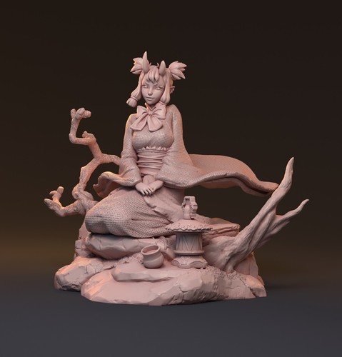 Tochter der oni miniatur - tochter,