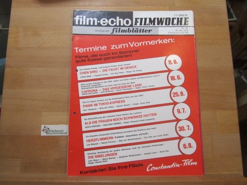 Film echo filmwoche - film-echo, vereinigt
