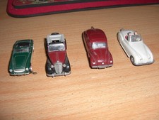 4 X Wiking / Praline Oldtimer 1:87 TATRA / Mercedes / Jaguar / Austin