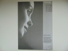 Bedienungsanleitung für Toshiba Farbfernseher 21N21D2, wie NEU