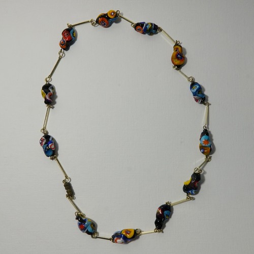 Murano collier millefiori - collier,