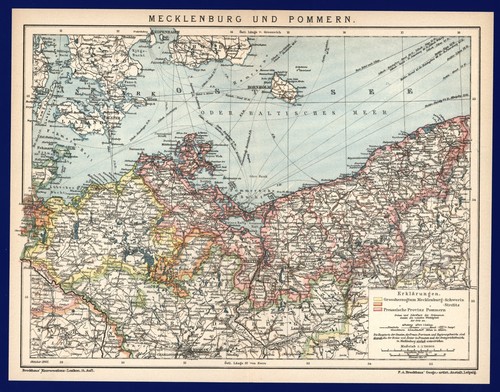Landkarte anno 1902 pommern - anno,