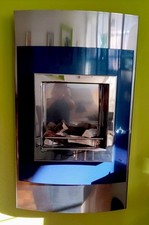 Bioethanol Kamin, Edelstahl, Wandkamin von hark