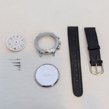 Poljot Chronograph 3133 Uhr Gehäuse+ Zifferblatt+ Zeiger / case dial hands Watch