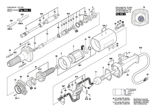 Bosch spindelgehaeuse - spindelgehaeuse, |
