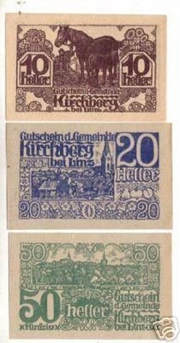 Banknoten notgeld der - 3,