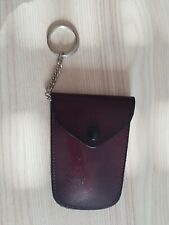 Herren  Leder  Geldbörse groß Braun mit Kette 65 cm Rockabilly Biker Brieftasche