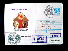 Ganzsachen UdSSR, Schach, Internationale Schachturnier; Tallin 1989, Estland