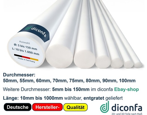 Teflon ptfe rundstab virginal - ptfe,
