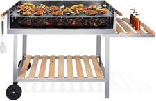 Holzkohlegrill Grillwagen BBQ