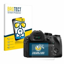 BROTECT Schutzglas für Panasonic Lumix DMC-FZ300 Panzer Folie Glas klar