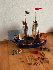 Playmobil 5778 Piratenschiff Totenkopf Gebraucht, Beschreibung + Fotos beachten