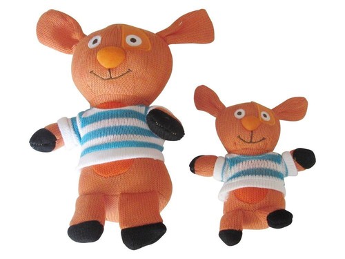 2er set hello baby stricktiere - 2er,