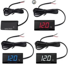 Panelmeter batterie 12v led - batterie,
