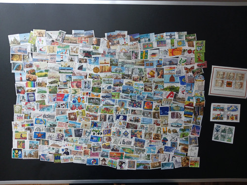 500 briefmarken deutschland - 500,