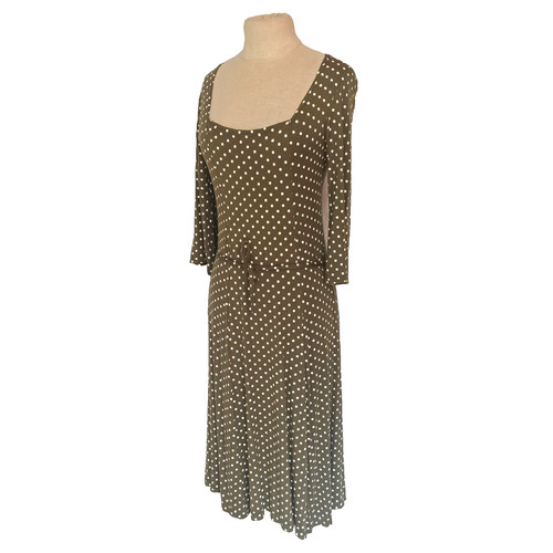 Midi kleid oliv grün - kleid,