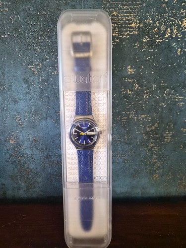 Swatch irony big - blue, nos