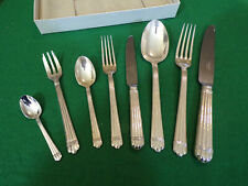 Christofle ARIA Besteckset ein Gedeck klassisch 8 Teile versilbert 120er TOP !