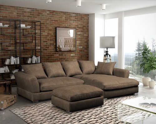 Couchgarnitur tizian form - tizian, l-form