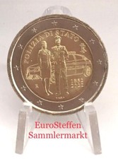 2 Euro Italien 2022, „170 Jahre Polizei ", bankfrisch aus Rolle, sofort !!!
