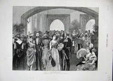 Original alter antiker Druck