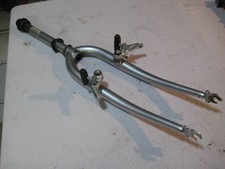 Fahrrad Gabel 28" starr silber