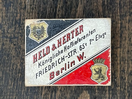 Holzschachtel berlin preußen - holzschachtel,