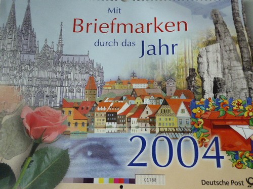 Briefmarkenkalender 2004