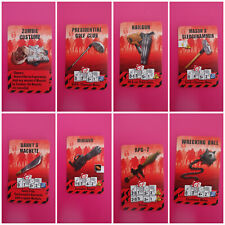 Zombicide 2nd Advanced Pimp Weapon Cards Kickstarter  - AUSWÄHLBAR -