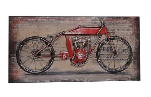 Metallbild handarbeit mit - metallbild,