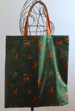 Stoff-Einkaufstasche "Rehe und