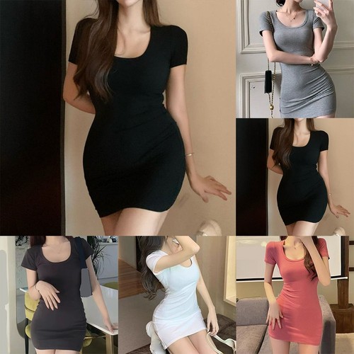 Damen kurzes kleid - kurzes, bodycon