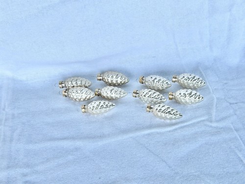 10er set zapfen beige - set,