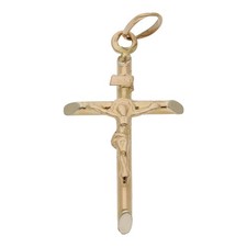 Kreuz Anhänger 750/ 18 K Gold