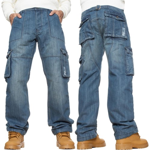 Herren cargo jeans - cargo, kampfhose